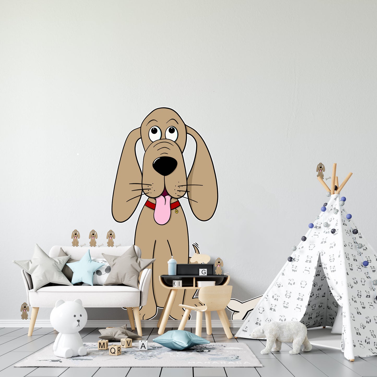 Harry the Hound Wall Sticker