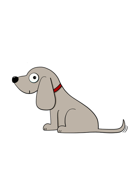 Ogg the Dog Wall Sticker