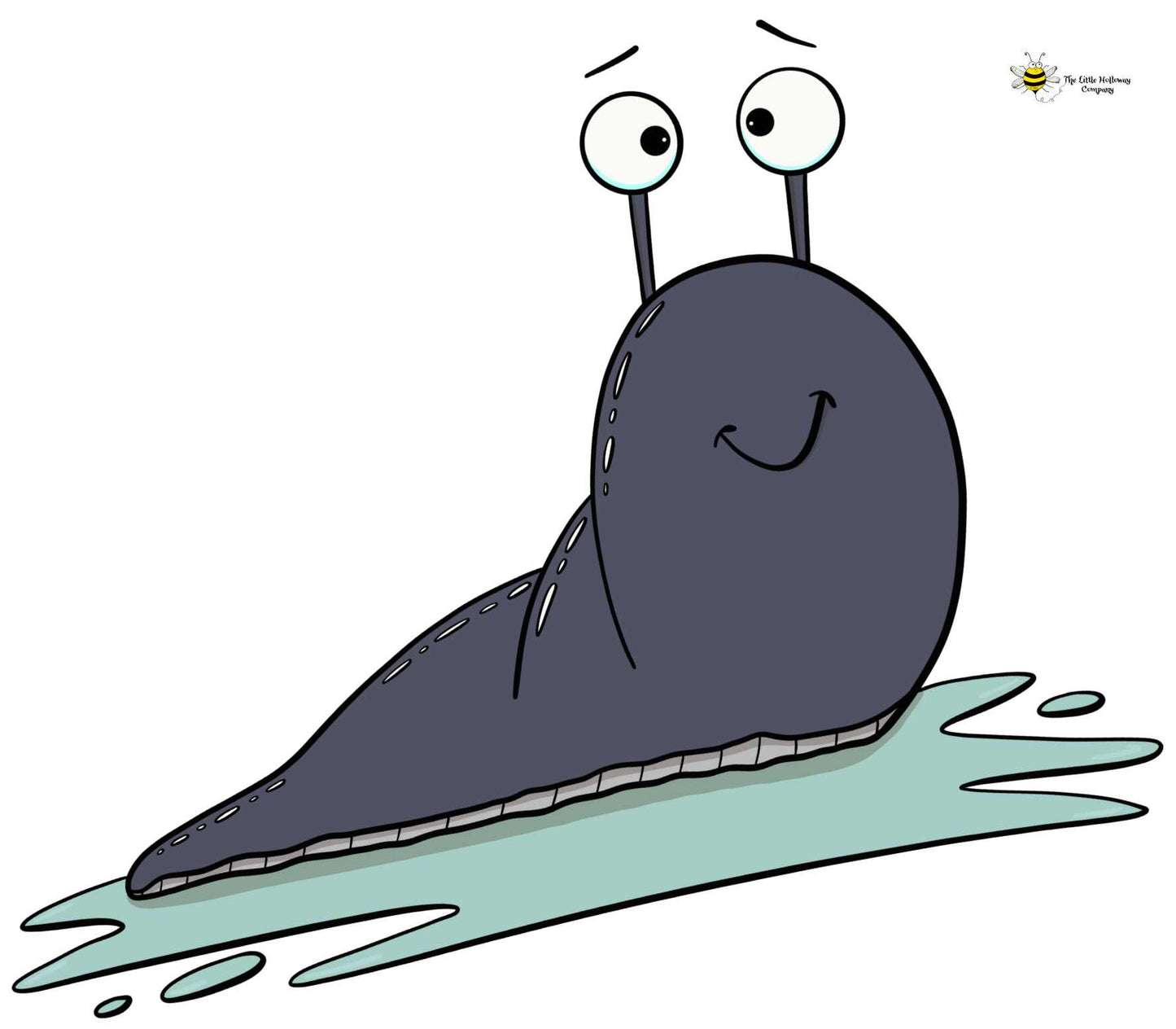 Slurpy the Slug Wall Sticker