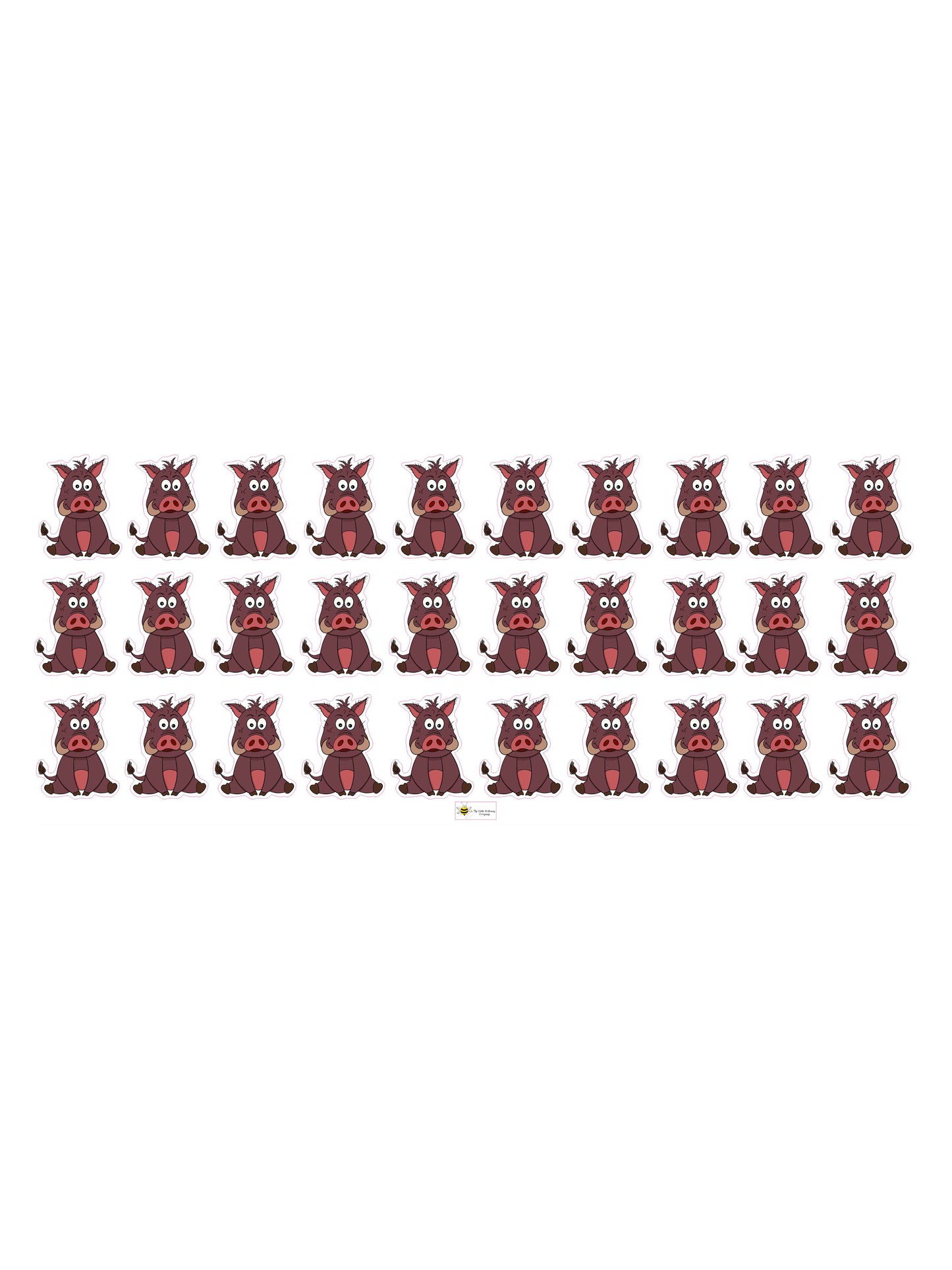 Waddle the Warthog Wall Sticker