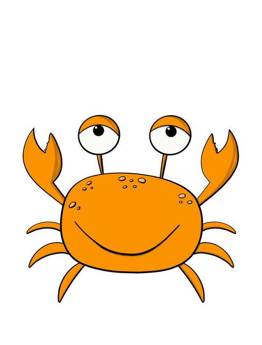 Crusher the Crab Wall Sticker