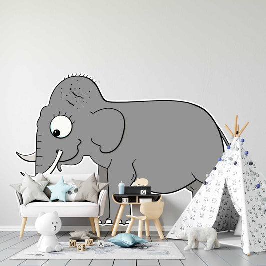 Eleanor the Elephant Wall Sticker